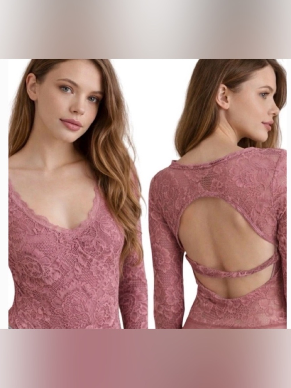 Free People Intimately "Suddenly Fine" bodysuit”Size L NWT Retail $78